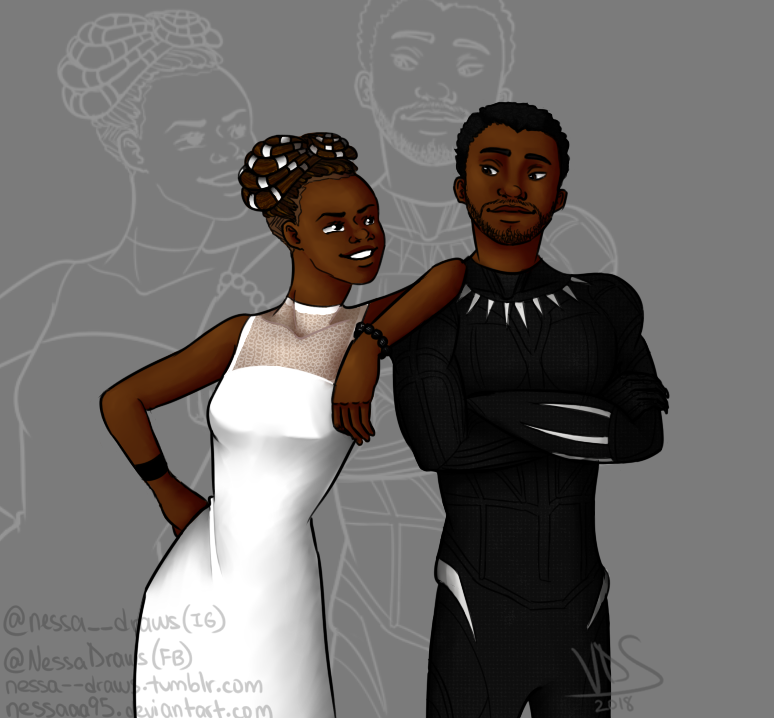 T Challa And Shuri By Nessaaa95 On Deviantart T Challa And Shuri By Nessaaa95 On Deviantart