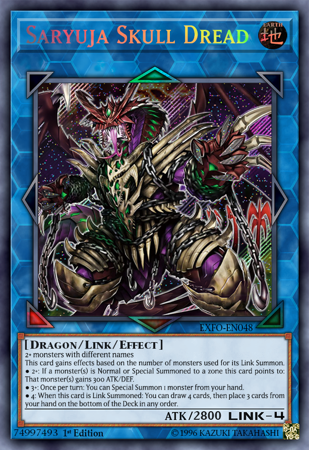 Saryuja Skull Dread - Ultra Rare 1st Edition DUDE-EN026 Yu-Gi-Oh! Card (Near Mint)