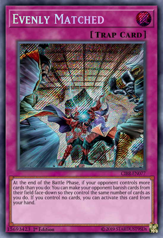 yugioh card evenly matched MP18-EN154 1st Edition Empire down so they control the same number of cards as you do Everyones Upset #yugioh #yugiohtcg #yugiohcards