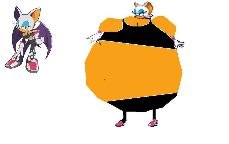 fat rouge sonic riders outfit by amyrosefan17 on DeviantArt