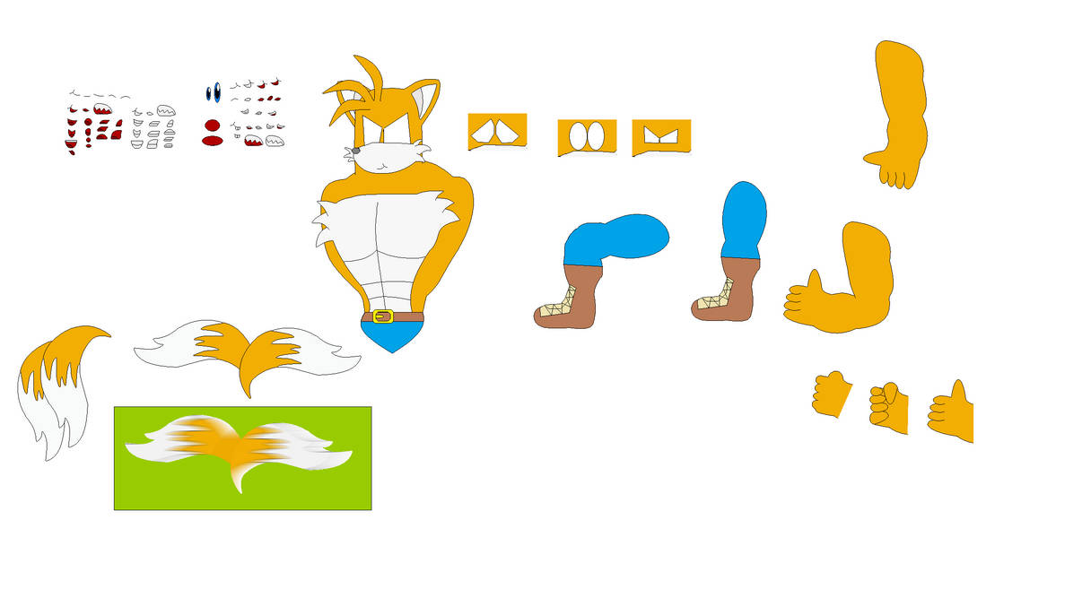Tails Lab Build titan tails builder by amyrosefan17 on DeviantArt