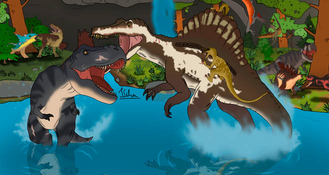 Dinosaurs Cartoons - Dinosaurs Battles  DinoMania - Dinosaurs Cartoons  Collection 