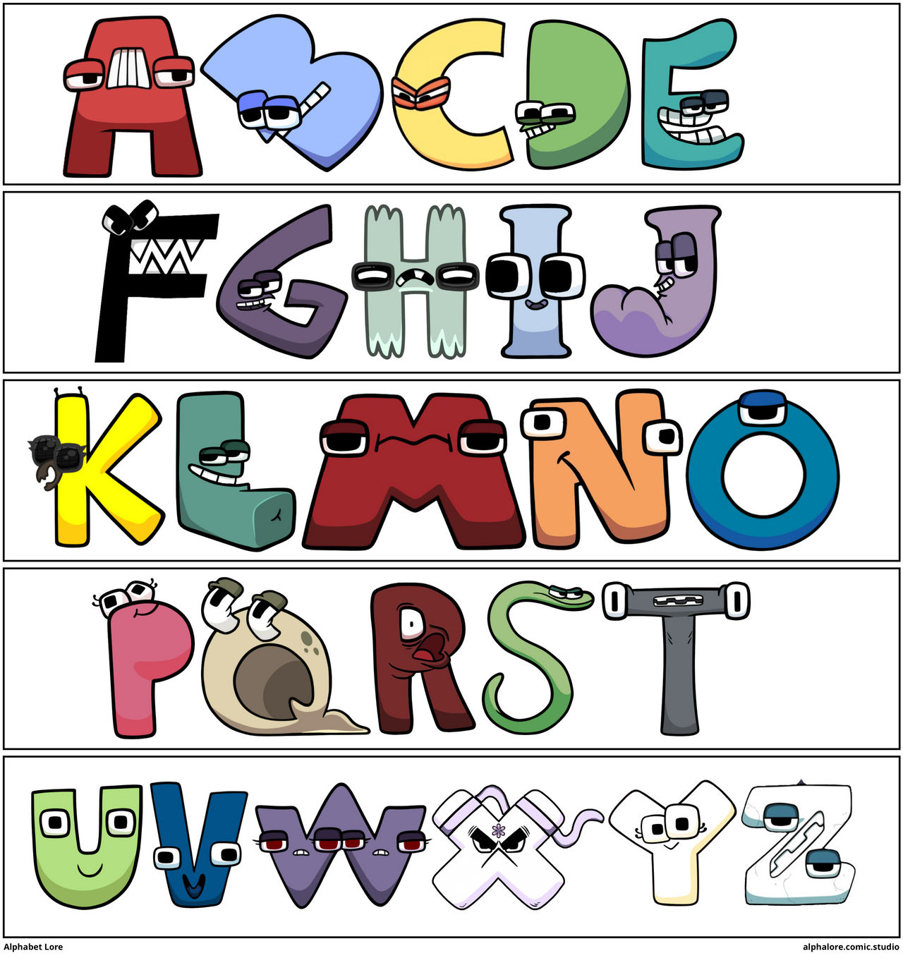 Alphabet Lore By CarsontheDevianatGuy On DeviantArt alphabet-lore-by-carsonthedevianatguy-on-deviantart