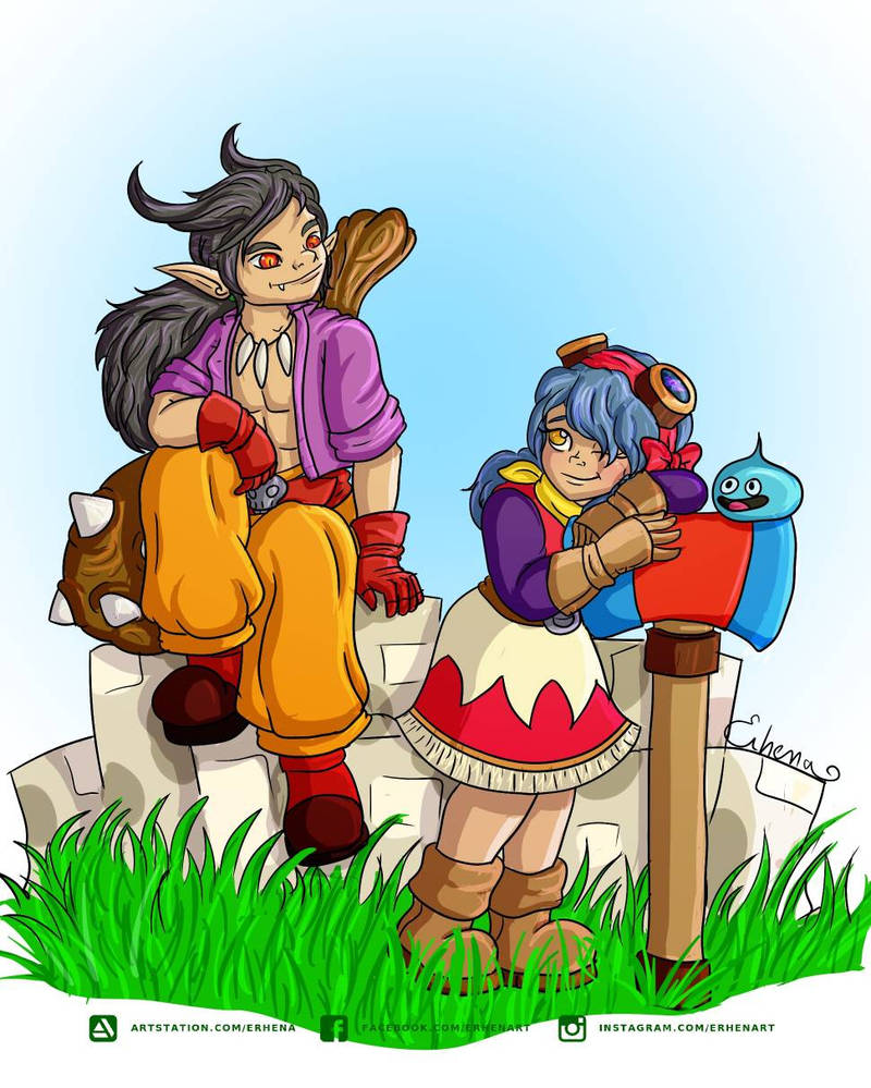 dragon quest 2 fan art. Malroth and by Erhena on DeviantArt