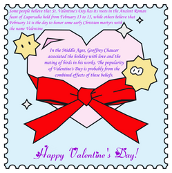 Valentine's Day Origin Card