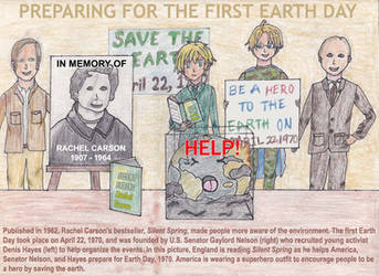 Hetalia: Preparing for the First Earth Day