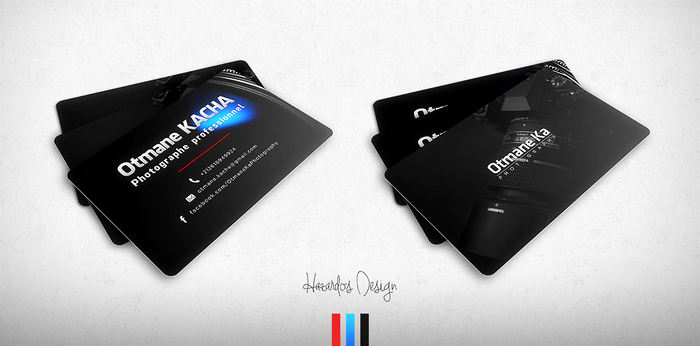 Otmane Ka Photography Business Card