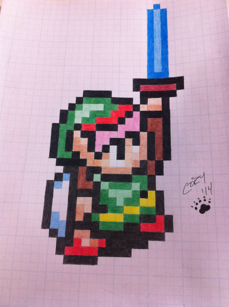 Link holding the Master Sword by Crimson-X42003 on DeviantArt
