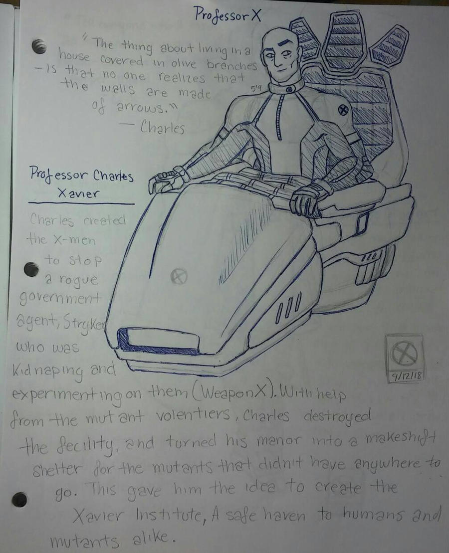 Professor X by Oni18064 on DeviantArt