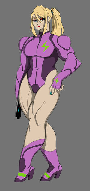 Metroid ( Zero Suit Samus Redesign)