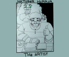 Inktober Horror-The Artist