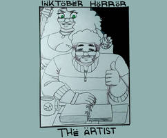 Inktober Horror-The Artist