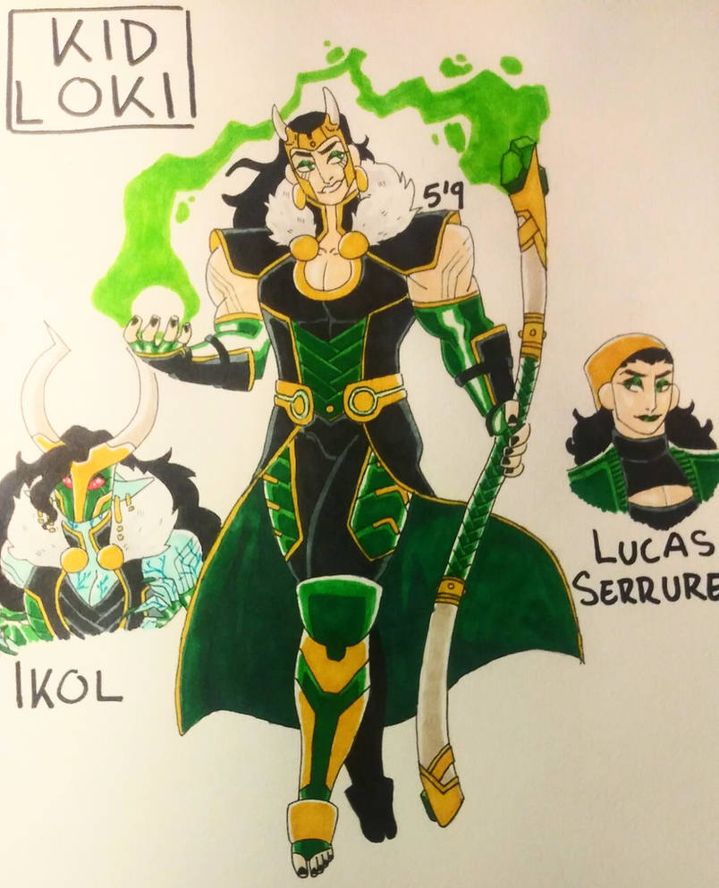Kid Loki Redesign by Oni18064 on DeviantArt