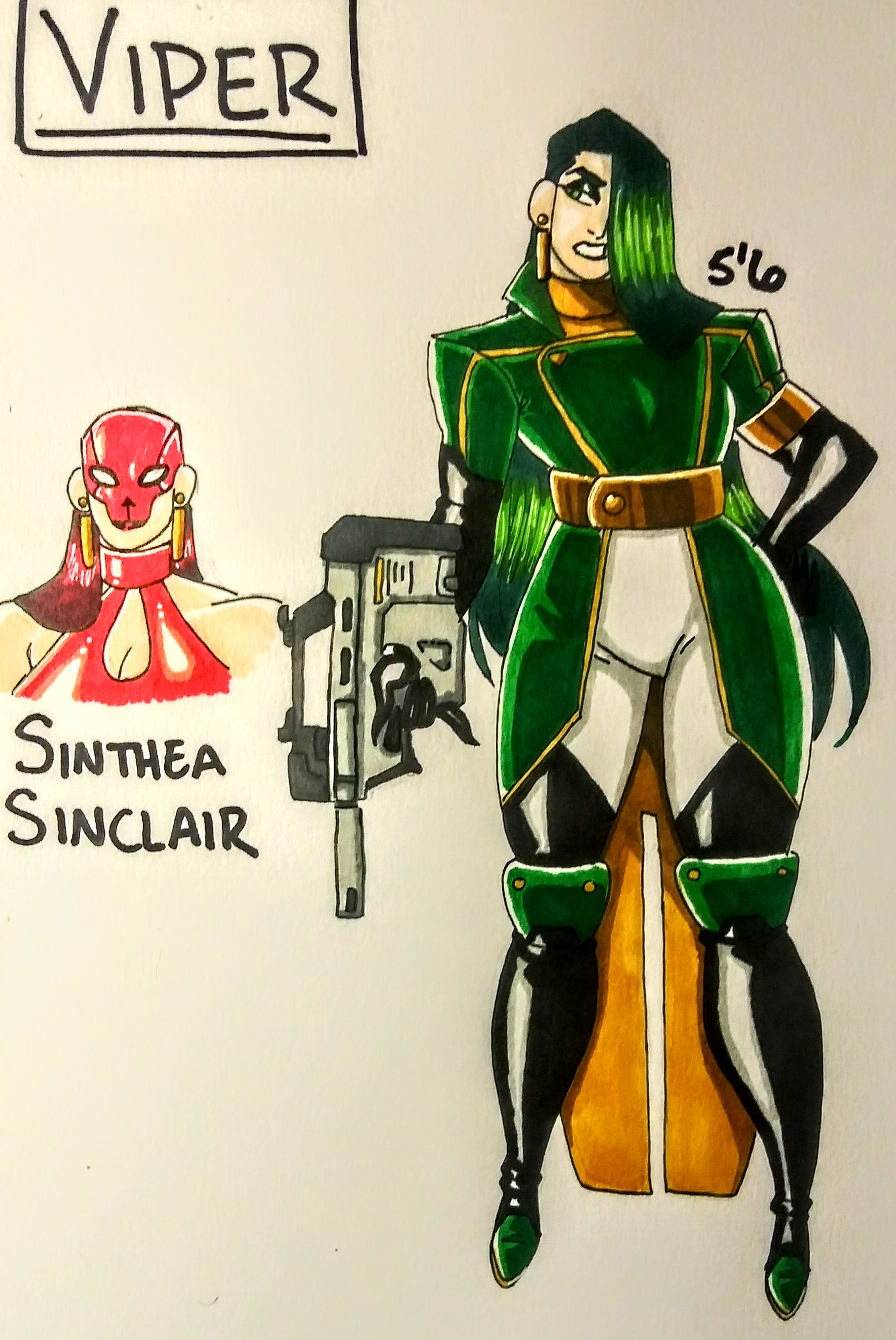 Viper Redesign by Oni18064 on DeviantArt