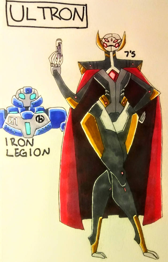 Utron Shape Ultron Redesign by Oni18064 on DeviantArt