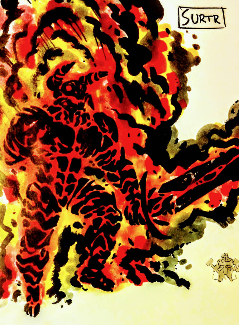 Surtr Redesign by Oni18064 on DeviantArt