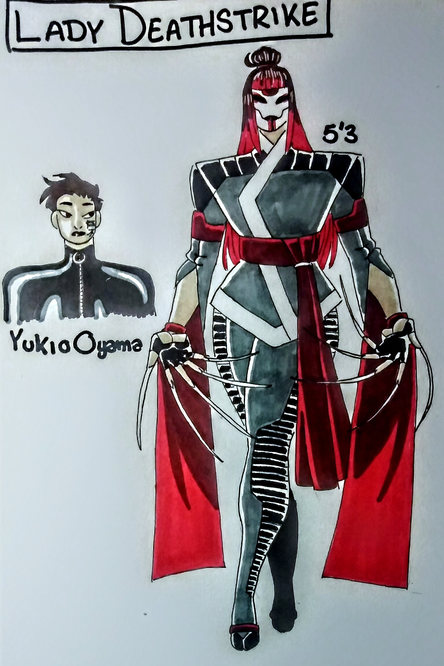 Lady Deathstrike Redesign by Oni18064 on DeviantArt