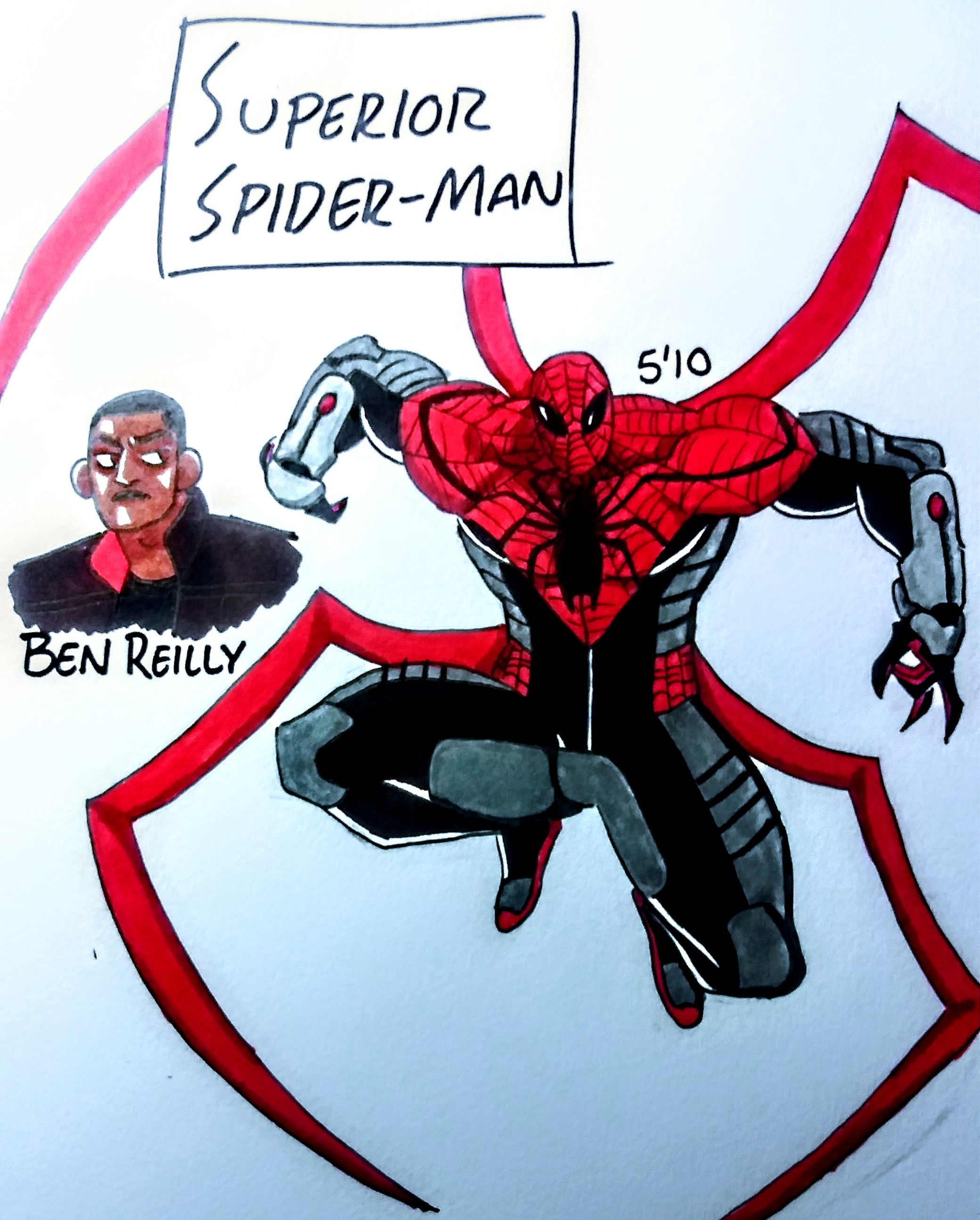Superior Spider-Man Redesign by Oni18064 on DeviantArt