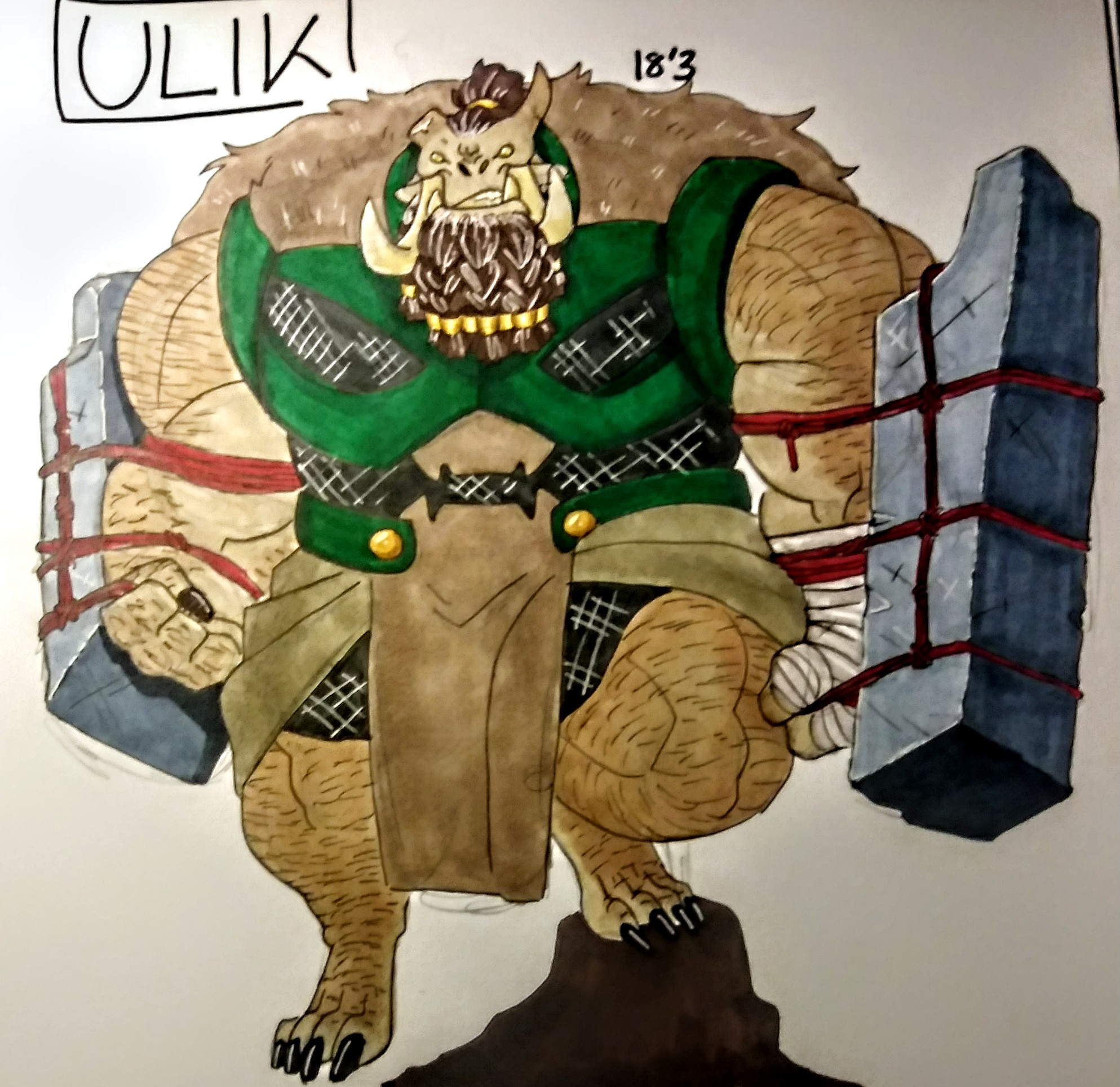 Ulik Redesign by Oni18064 on DeviantArt
