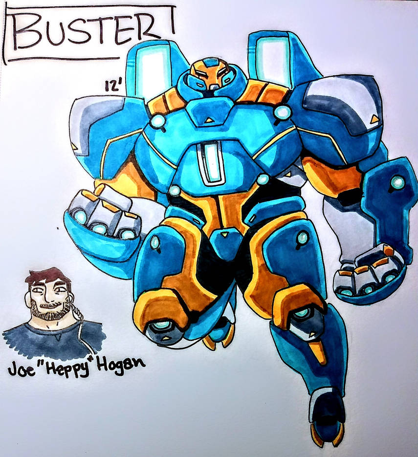 Buster Redesign by Oni18064 on DeviantArt