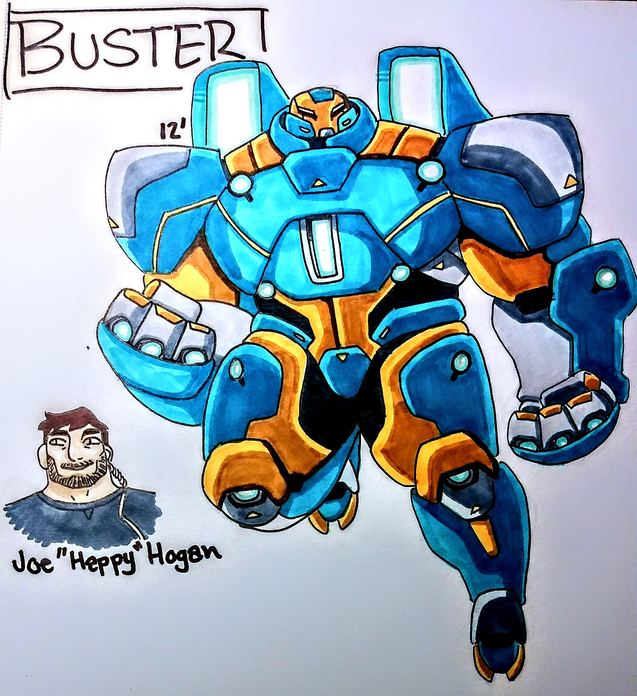 Buster Cornbread Deviantart Buster Redesign by Oni18064 on DeviantArt