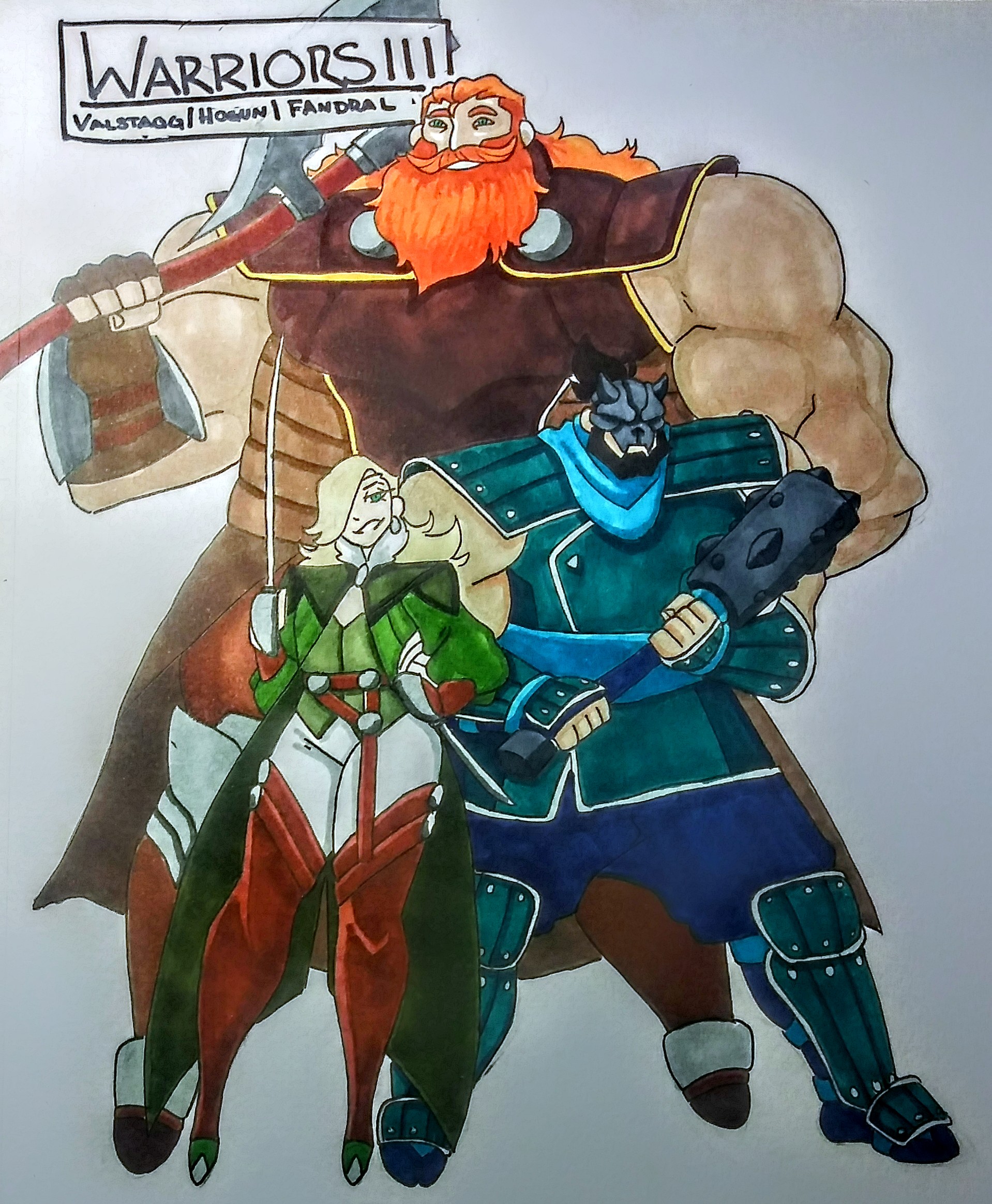 Warriors III Redesign by Oni18064 on DeviantArt