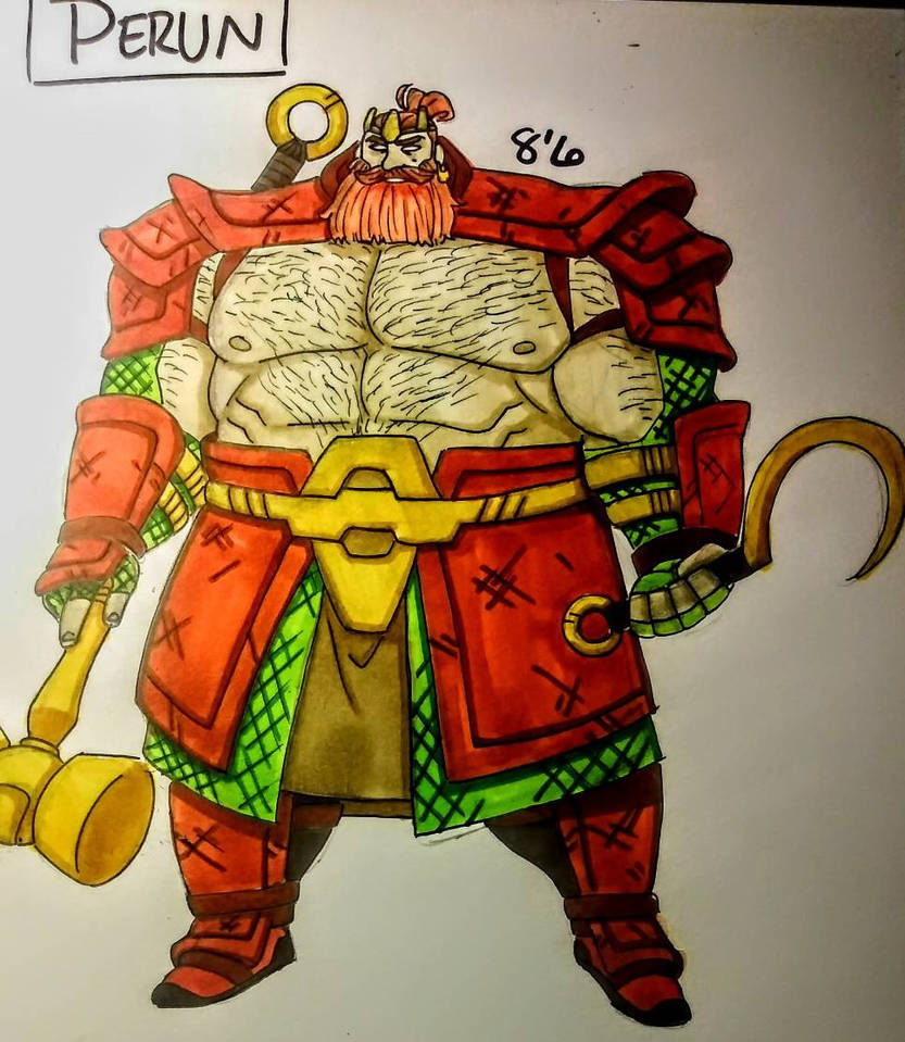 Perun Redesign by Oni18064 on DeviantArt