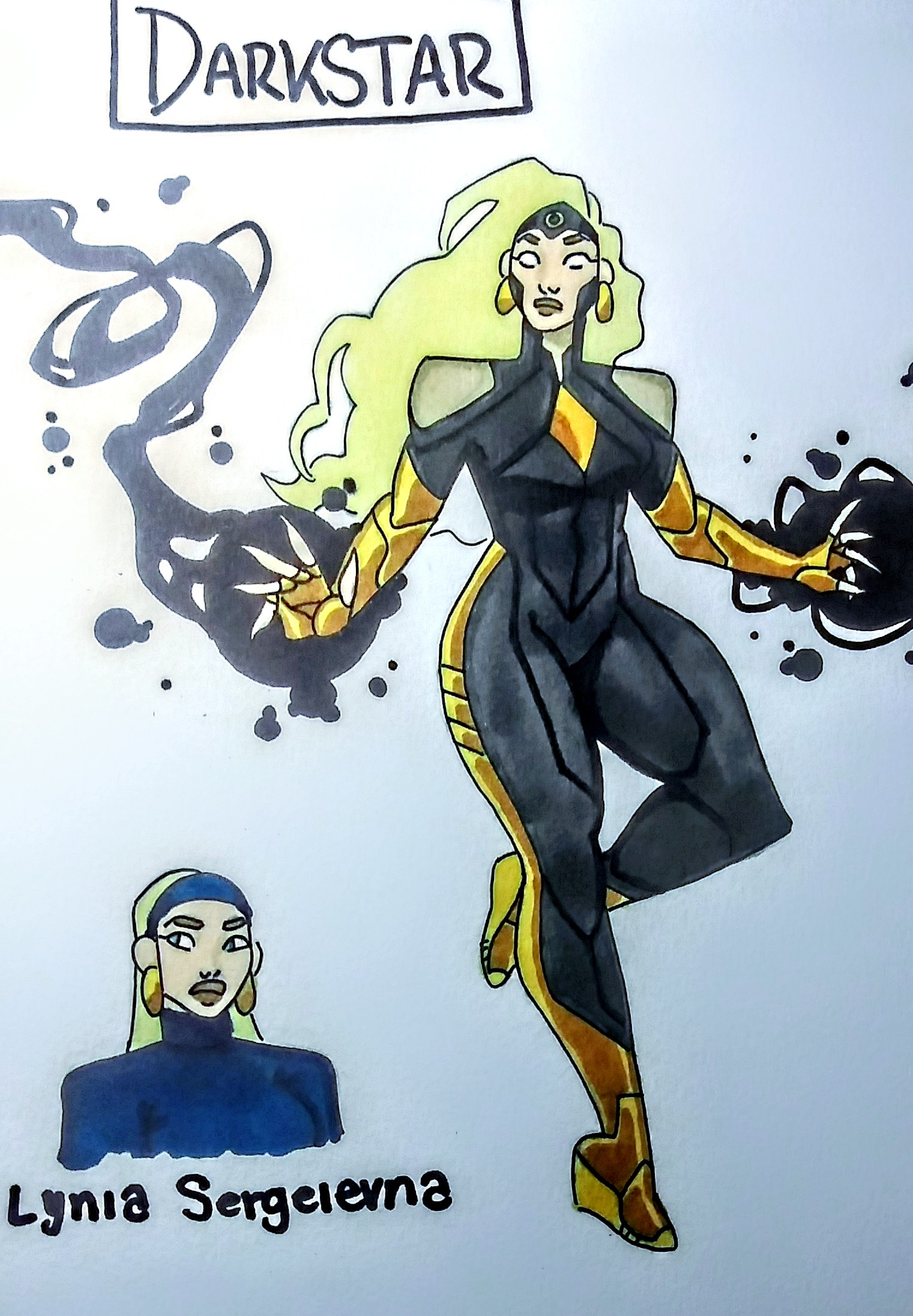 Darkstar Redesign by Oni18064 on DeviantArt