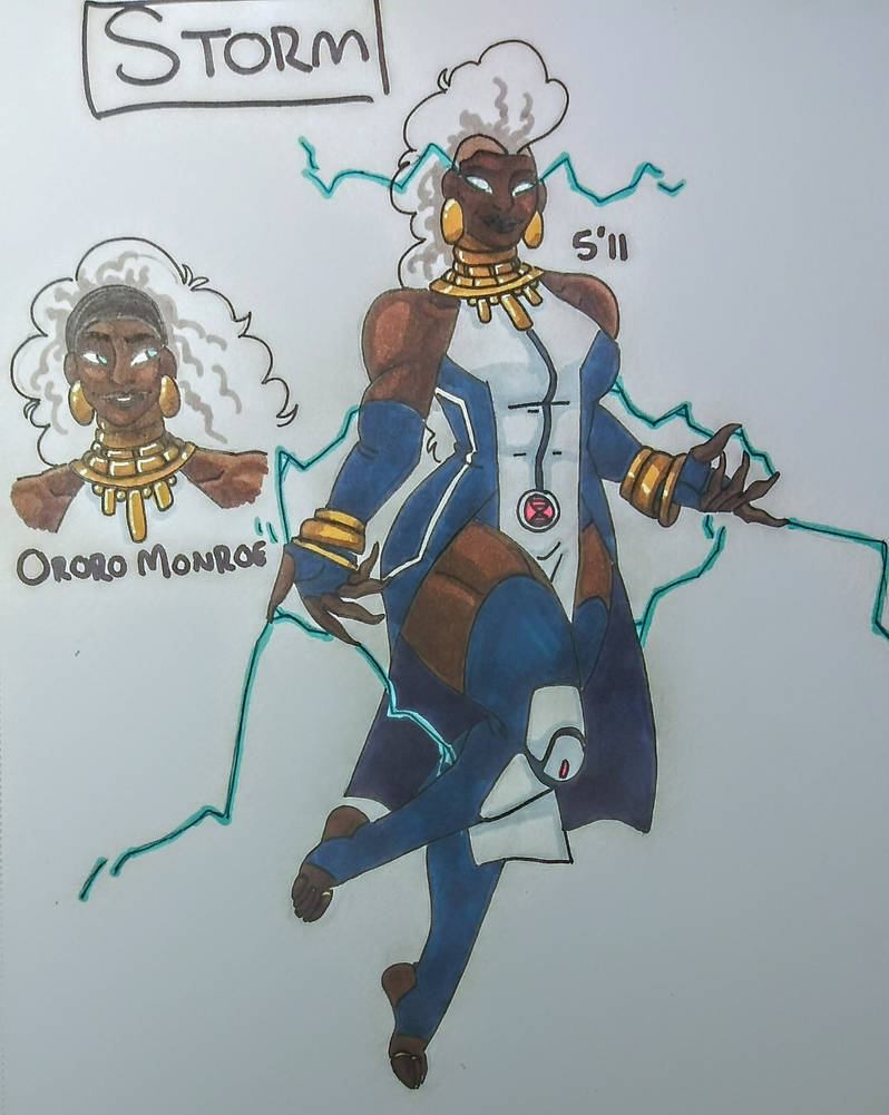 Storm Redesign by Oni18064 on DeviantArt