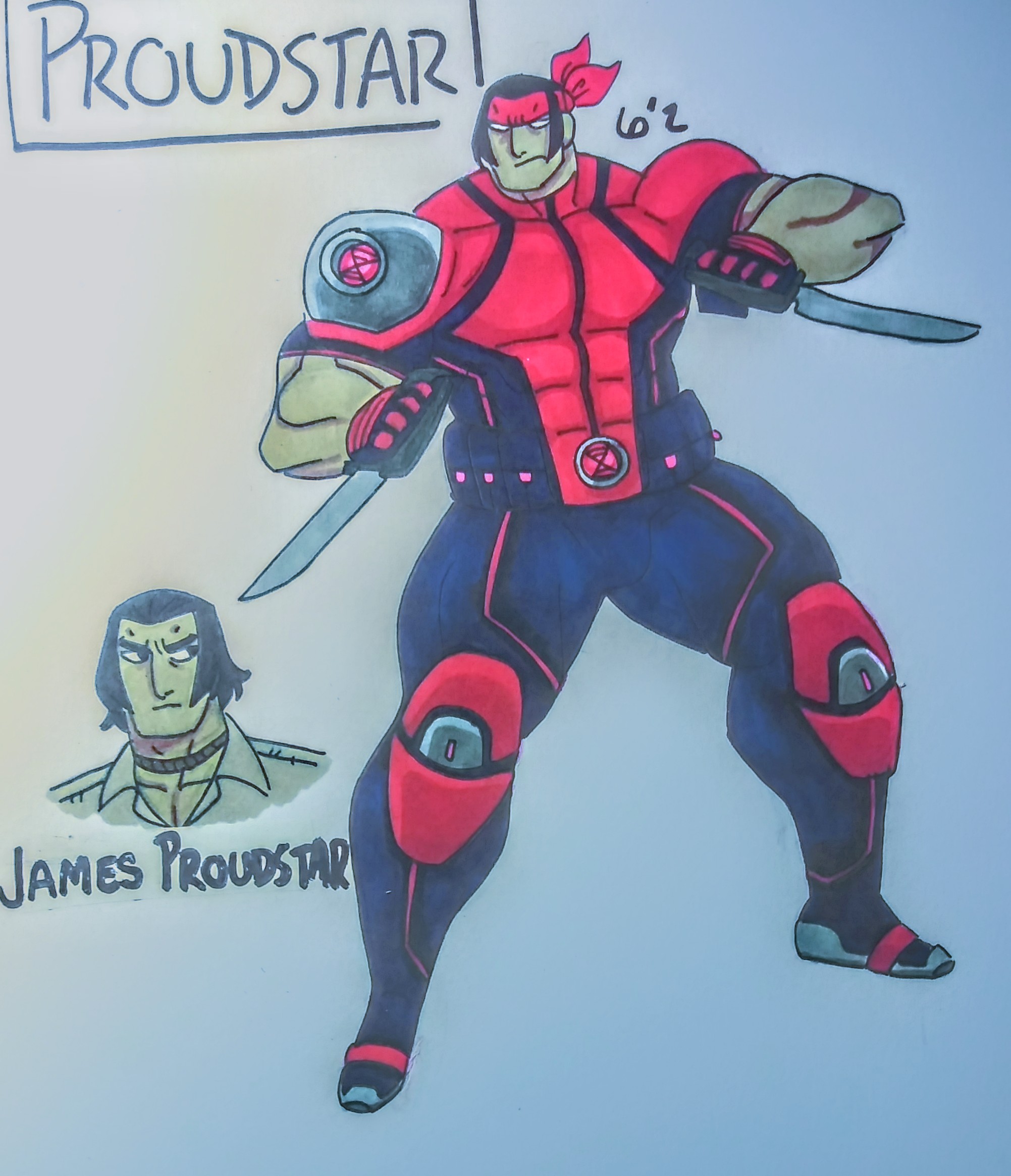 Proudstar Redesign by Oni18064 on DeviantArt