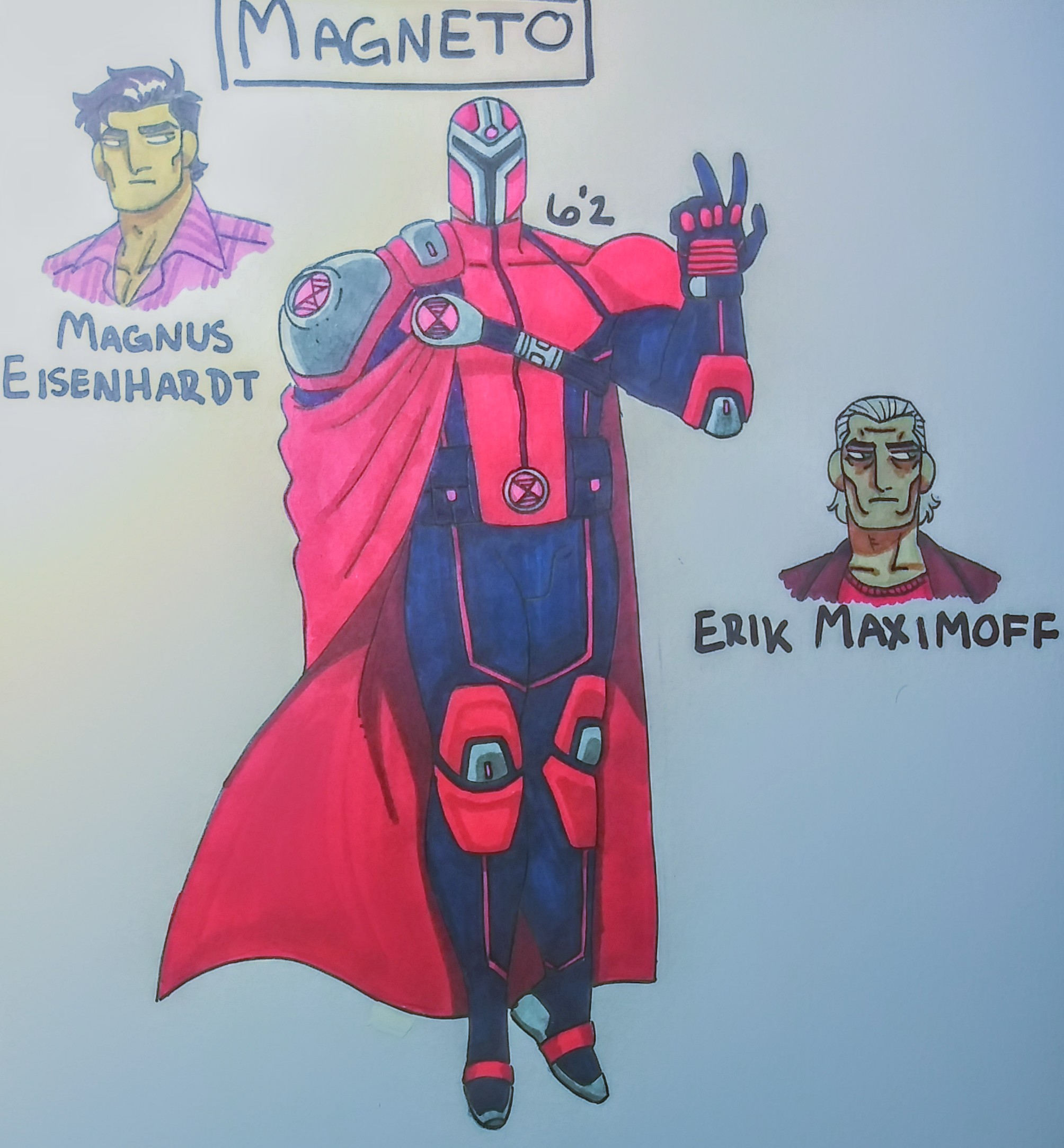 Magneto Redesign by Oni18064 on DeviantArt
