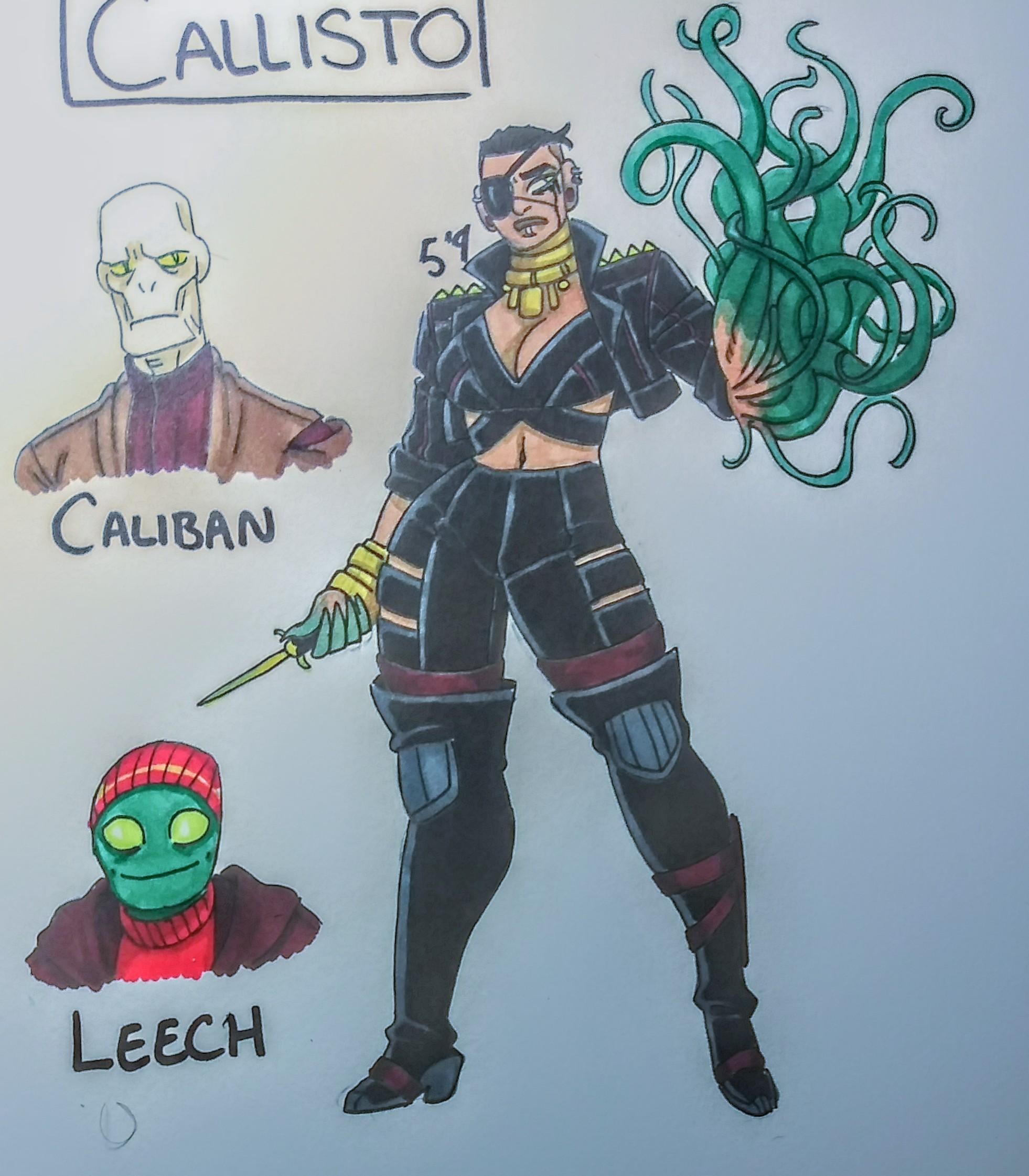 Callisto Redesign by Oni18064 on DeviantArt