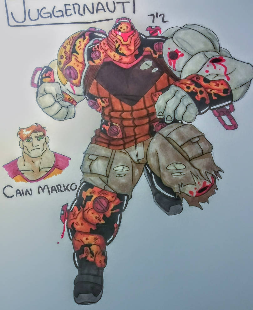 Juggernaut Redesign by Oni18064 on DeviantArt