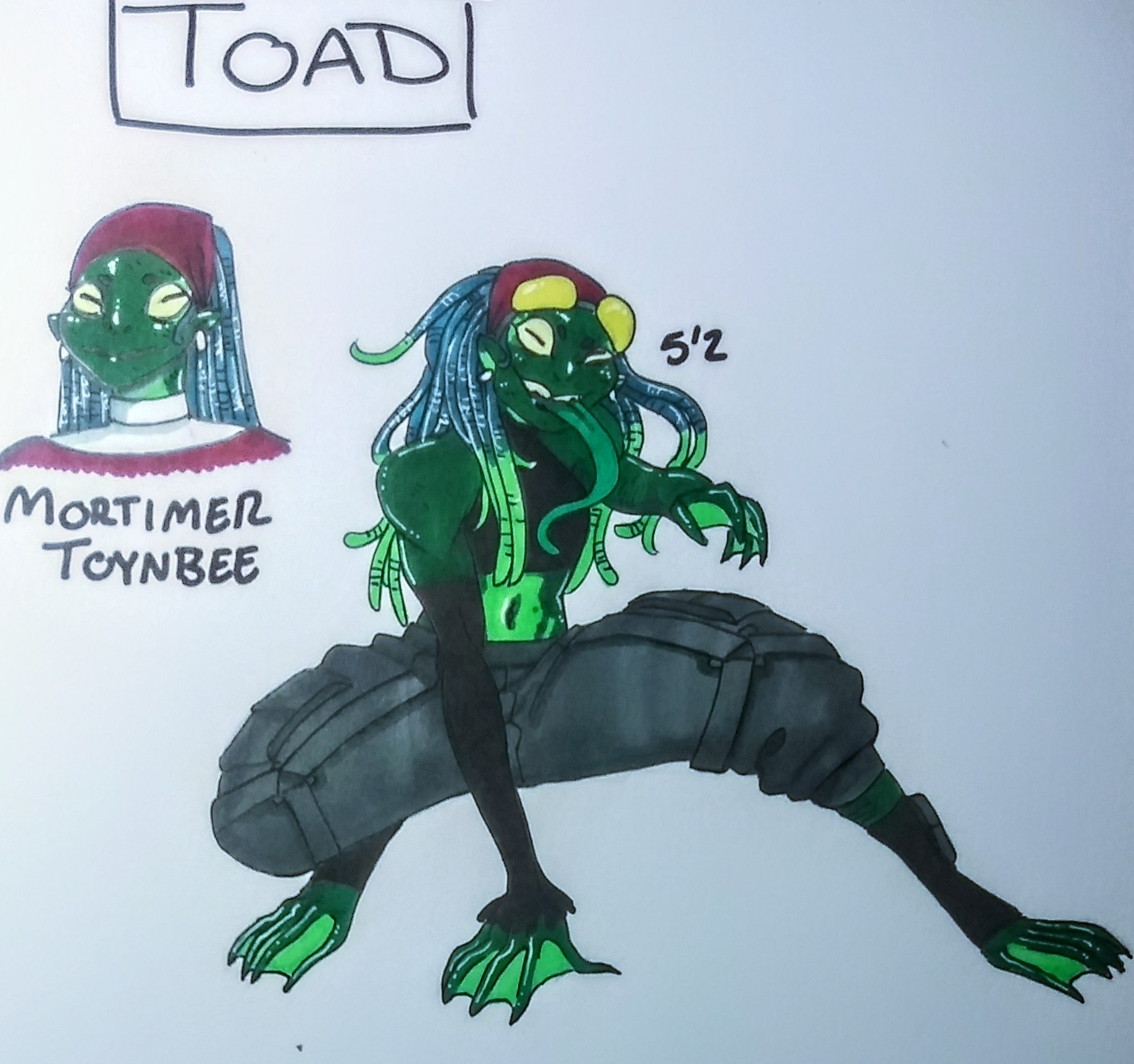 Toad Cod Character Toad Redesign by Oni18064 on DeviantArt