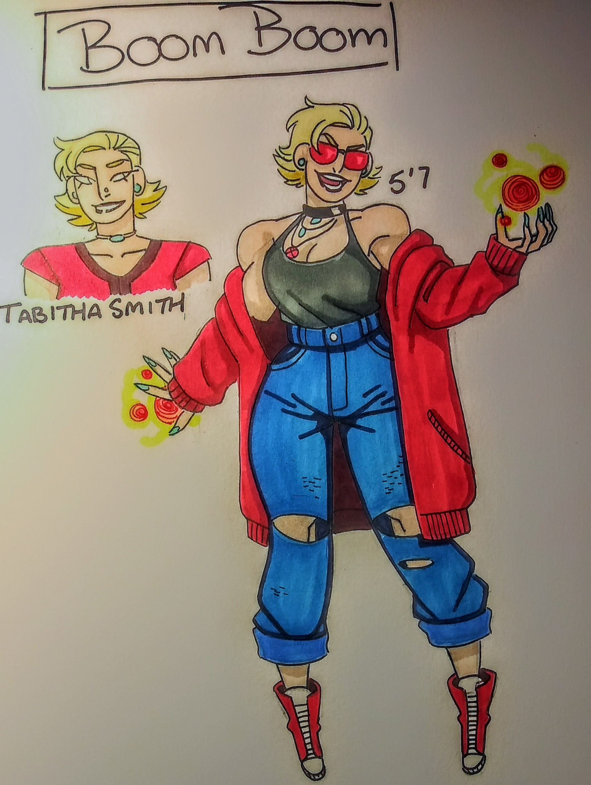 Boom Boom Redesign by Oni18064 on DeviantArt