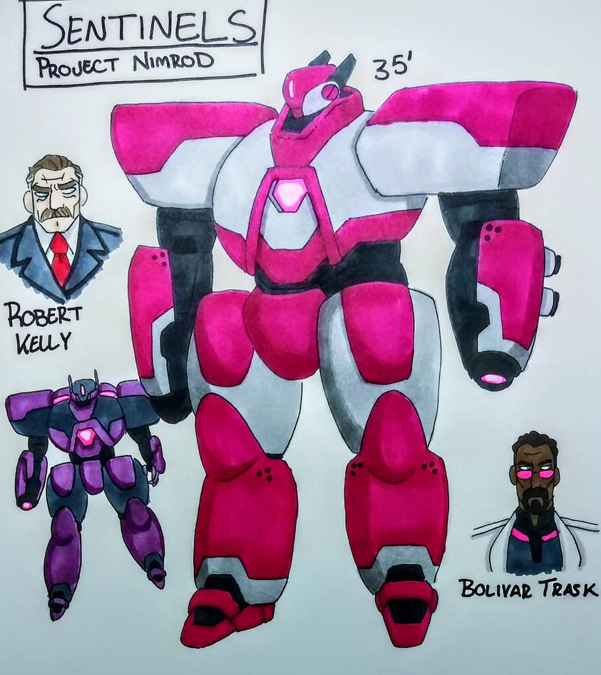 Sentinels Redesign by Oni18064 on DeviantArt