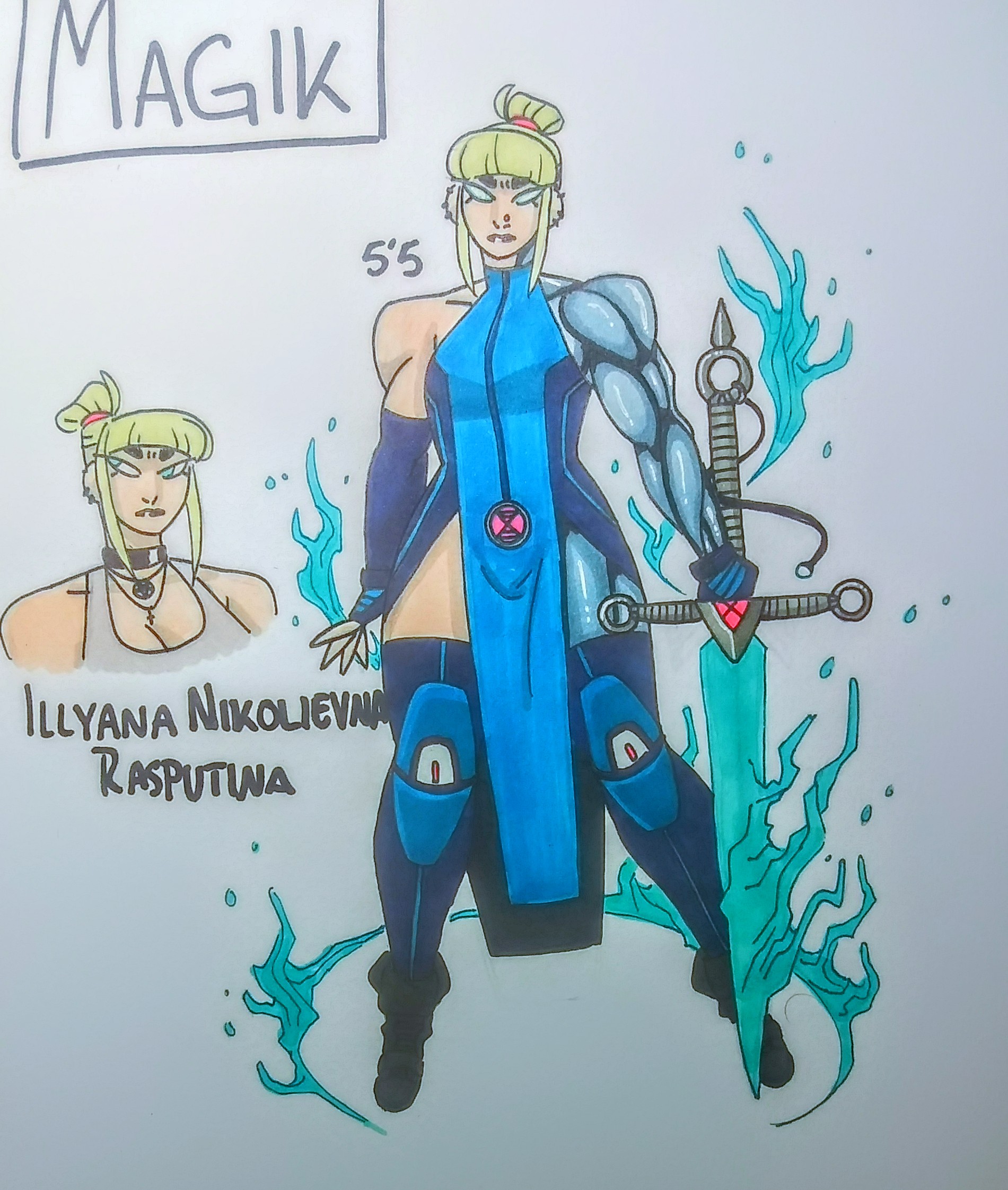 Magik Redesign by Oni18064 on DeviantArt