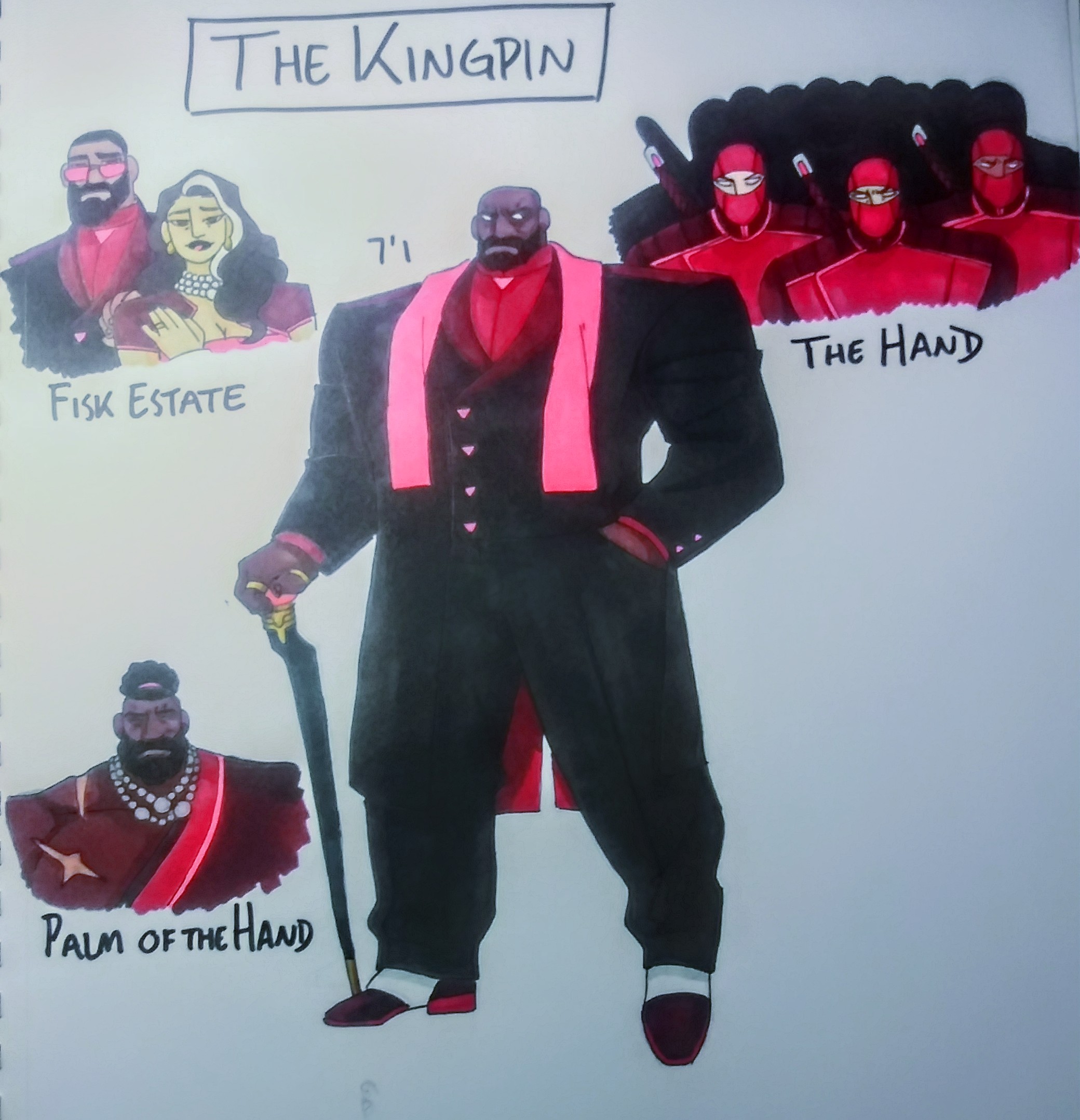Kingpin Redesign by Oni18064 on DeviantArt