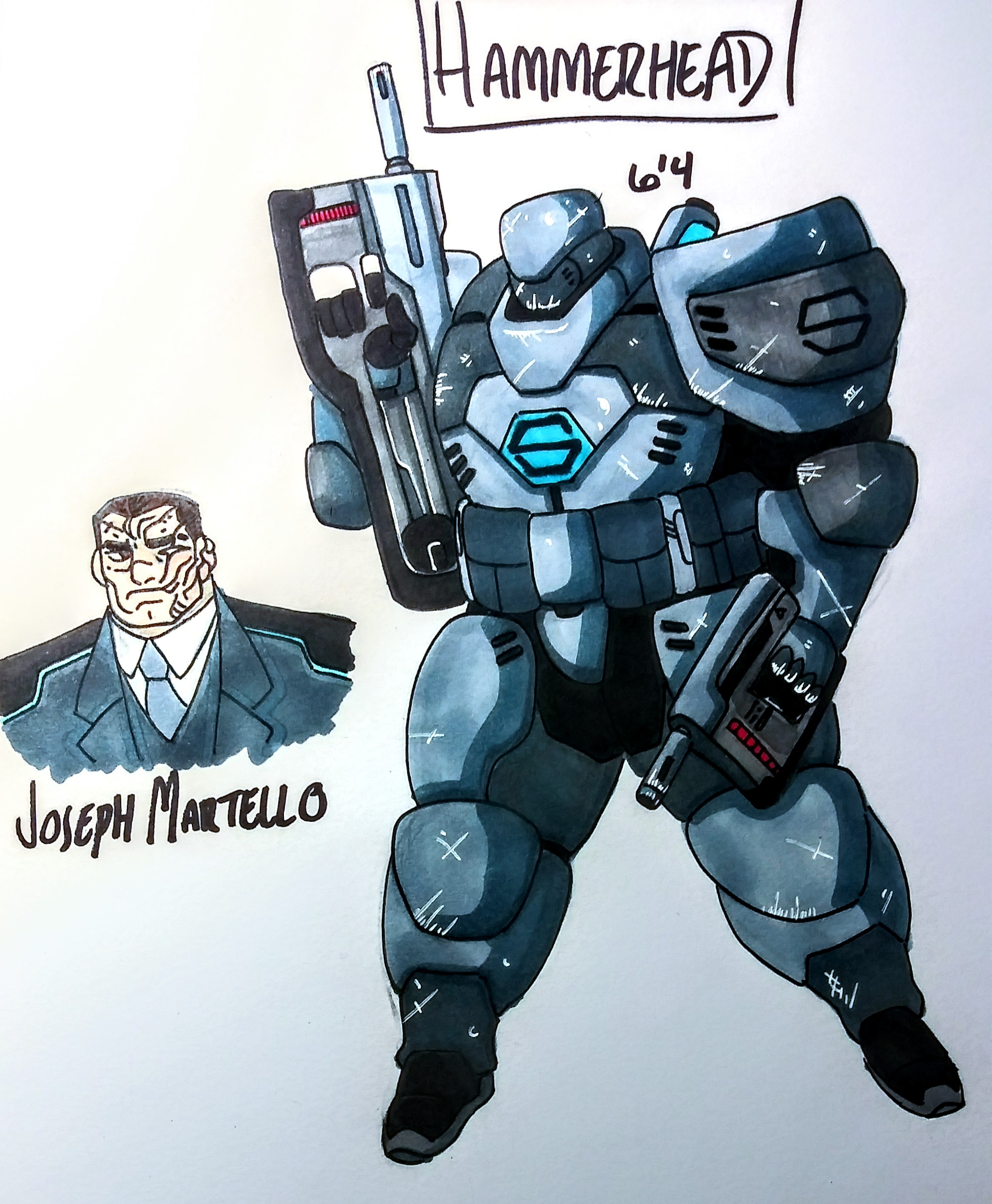 Hammerhead Redesign by Oni18064 on DeviantArt