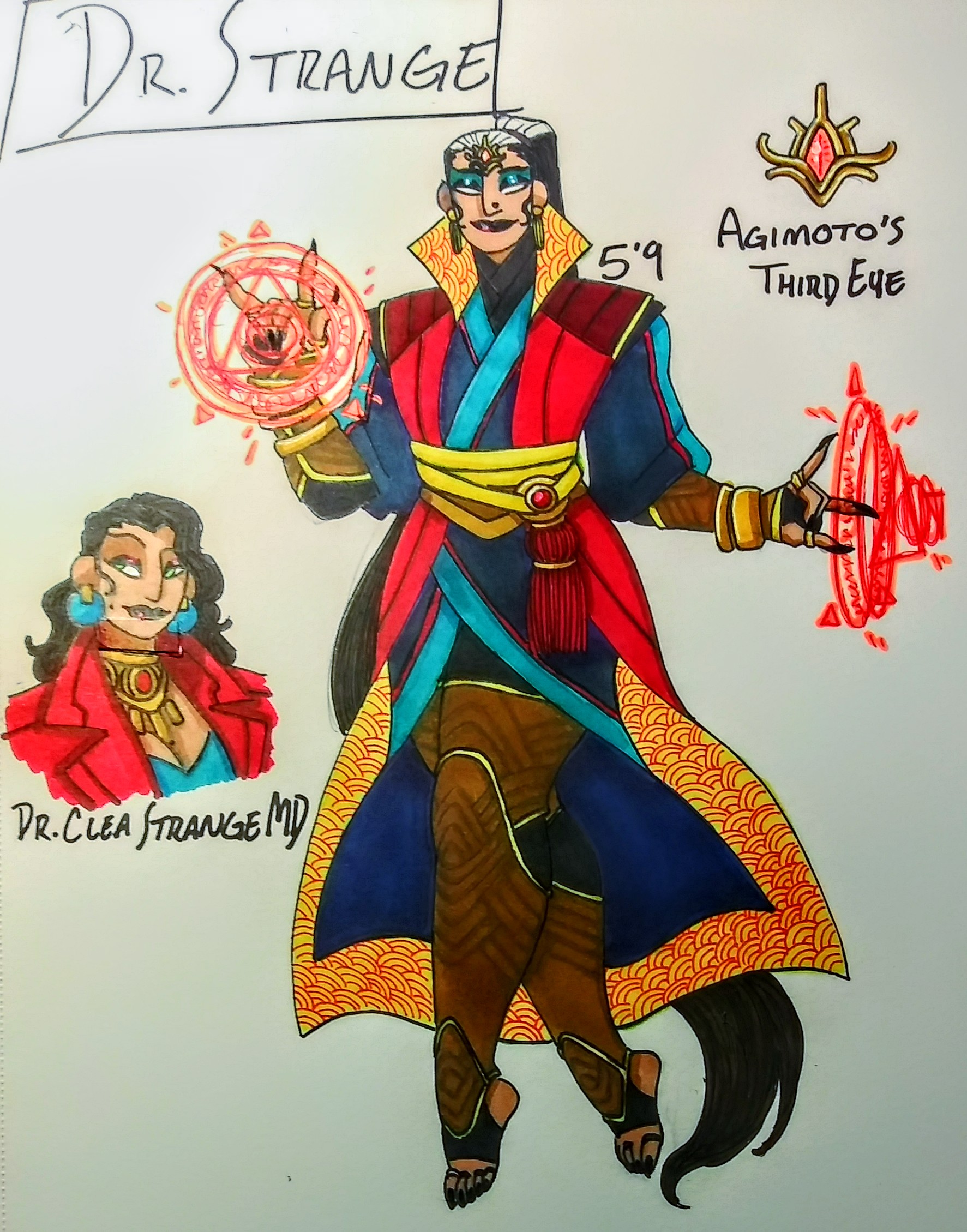 Dr. Strange Redesign by Oni18064 on DeviantArt