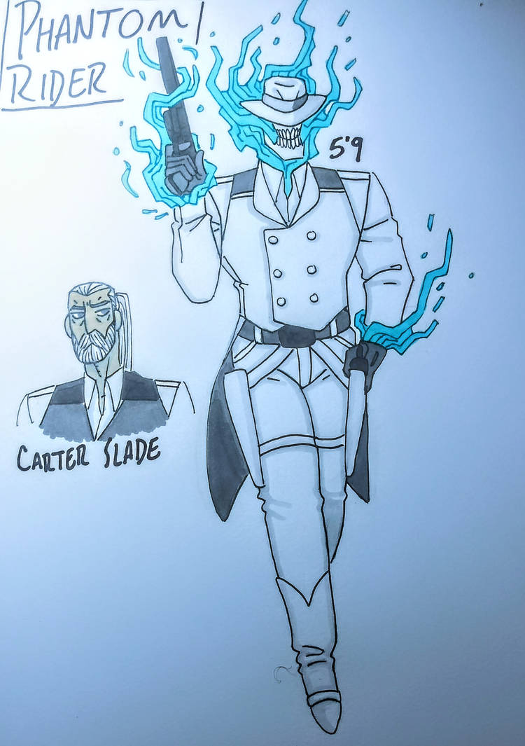 Phantom Rider Ghost Rider Phantom Rider Redesign by Oni18064 on DeviantArt