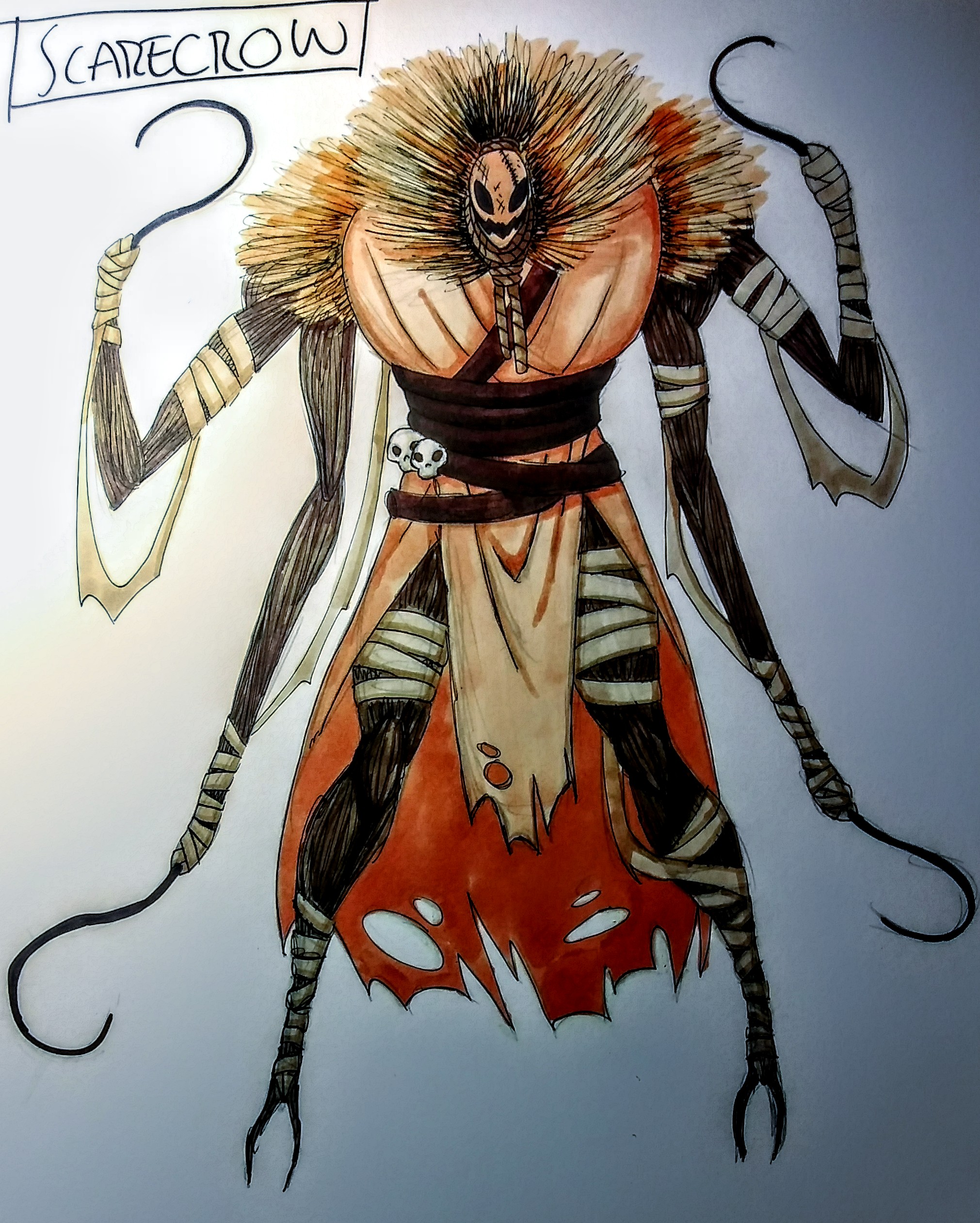 Scarecrow Redesign by Oni18064 on DeviantArt