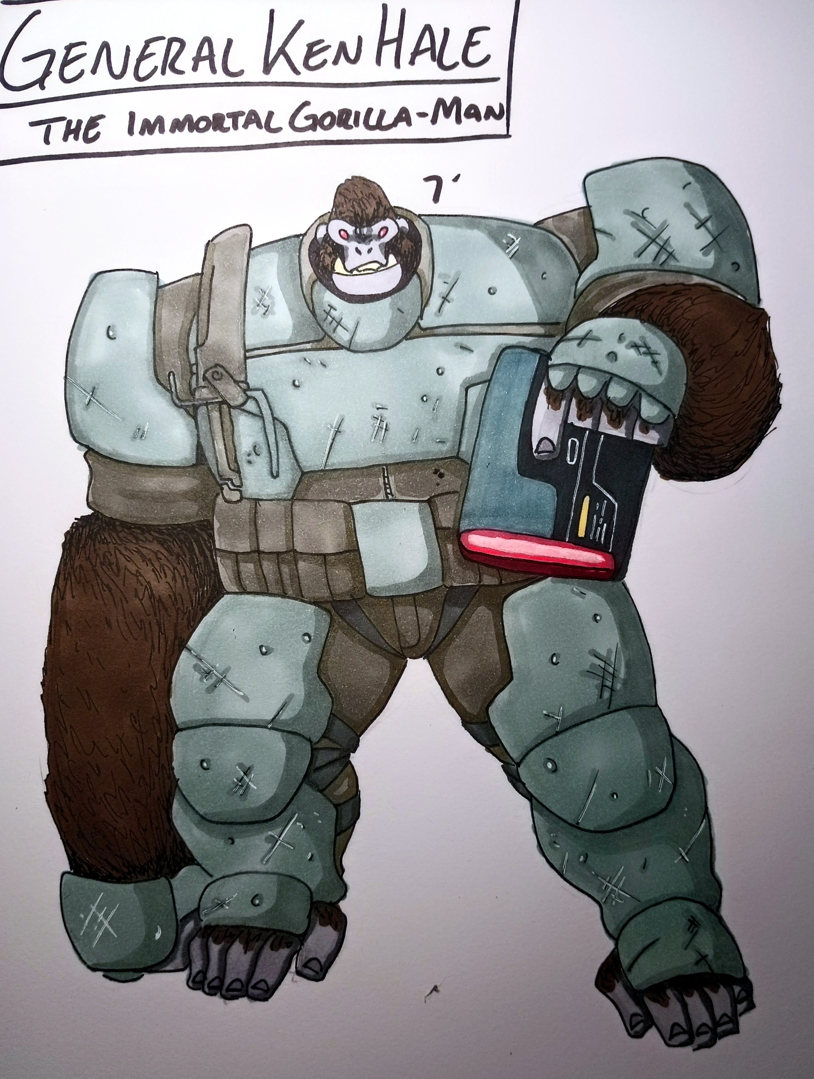 Gorillaz-Man Redesign by Oni18064 on DeviantArt