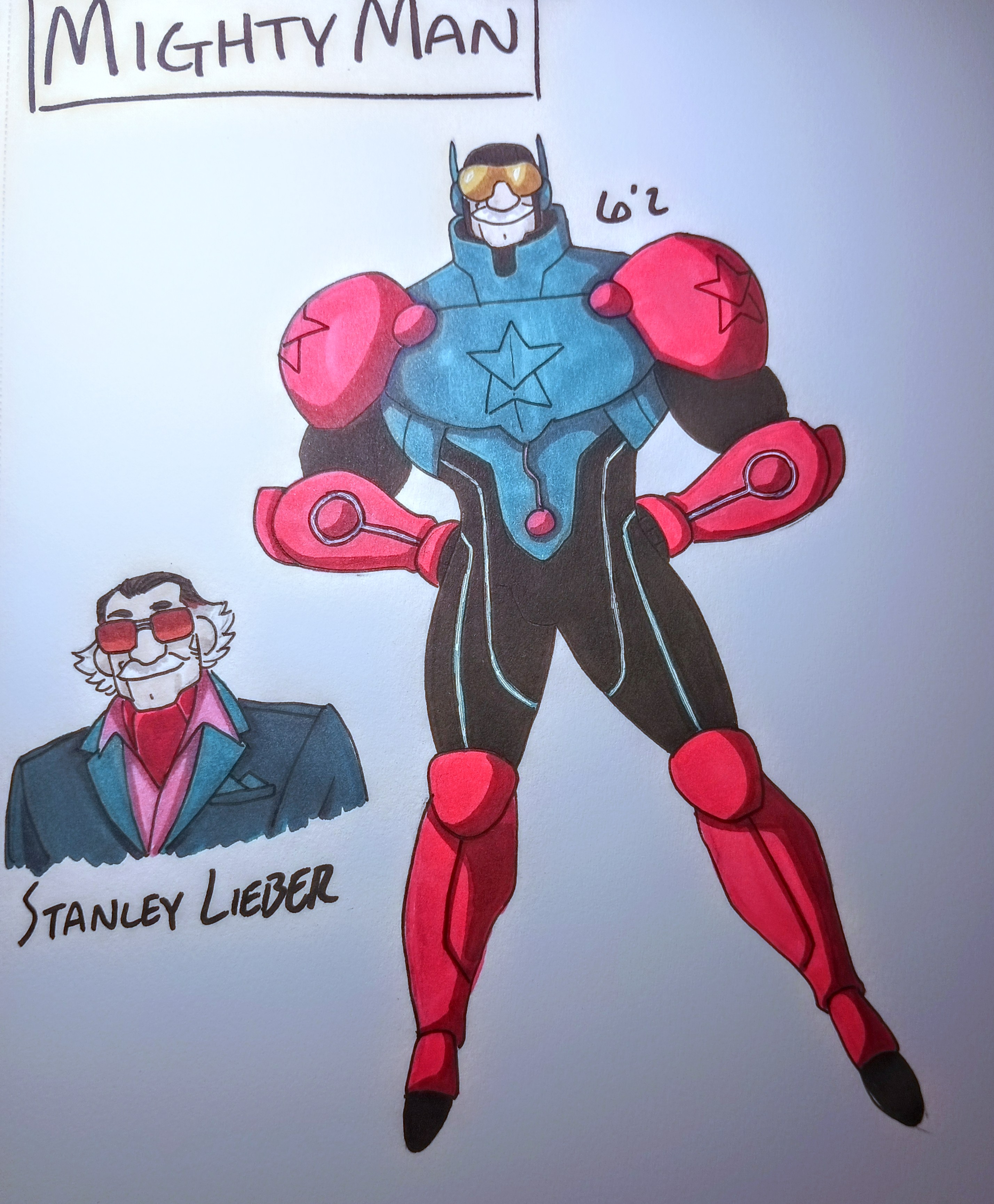 Mighty Man Mighty Man Stan Redesign by Oni18064 on DeviantArt