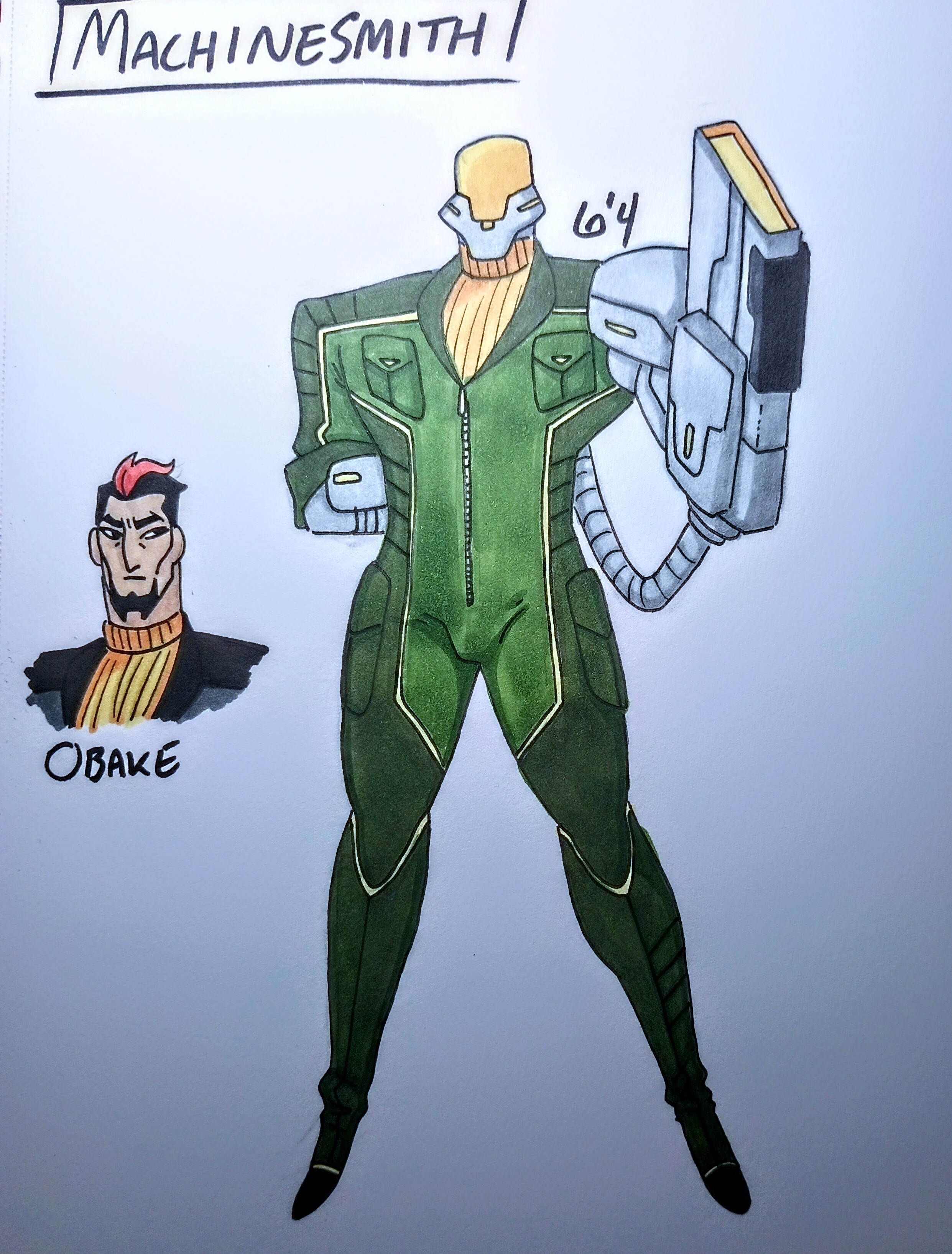 Machinesmith Redesign by Oni18064 on DeviantArt