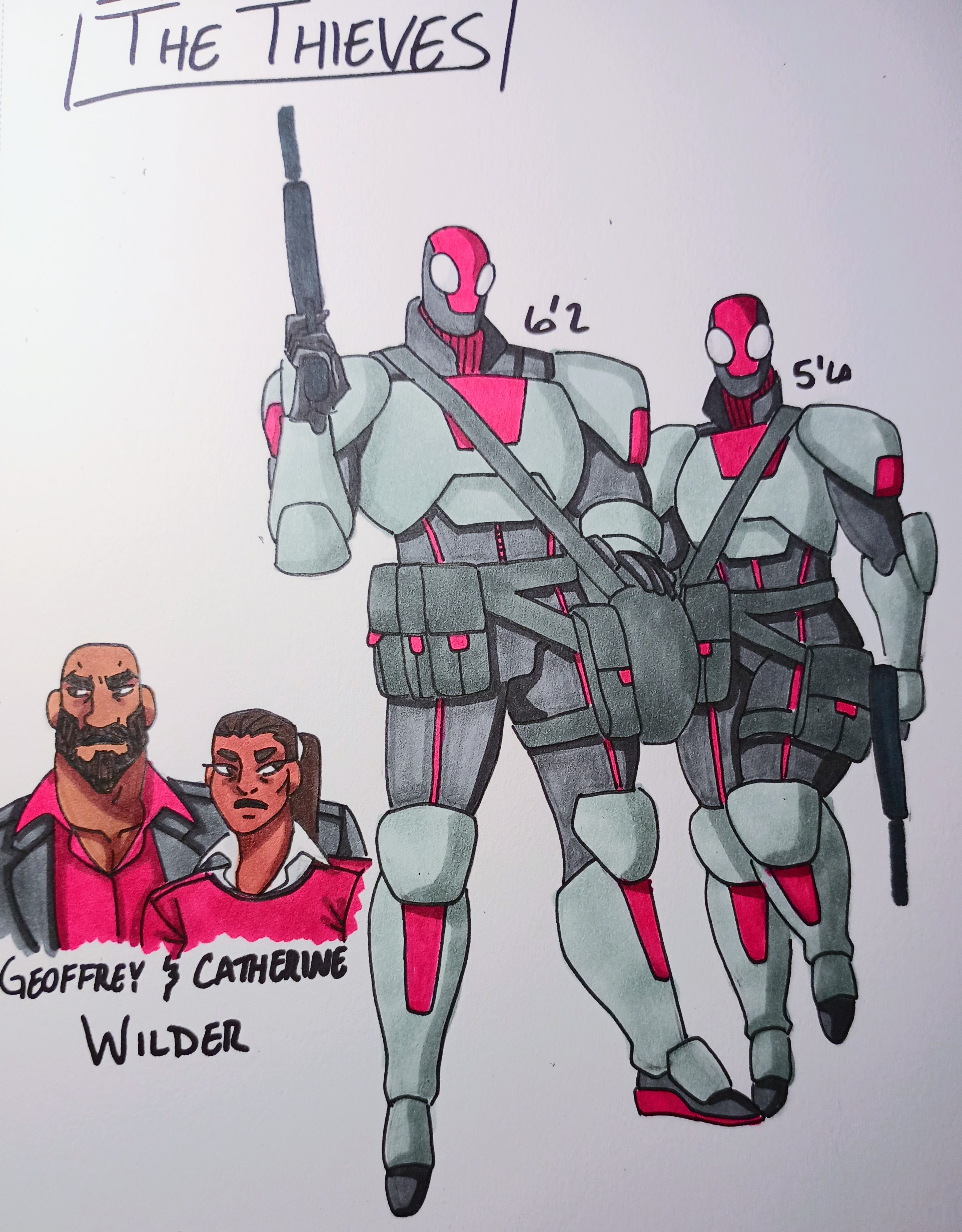 The Thieves Redesign by Oni18064 on DeviantArt