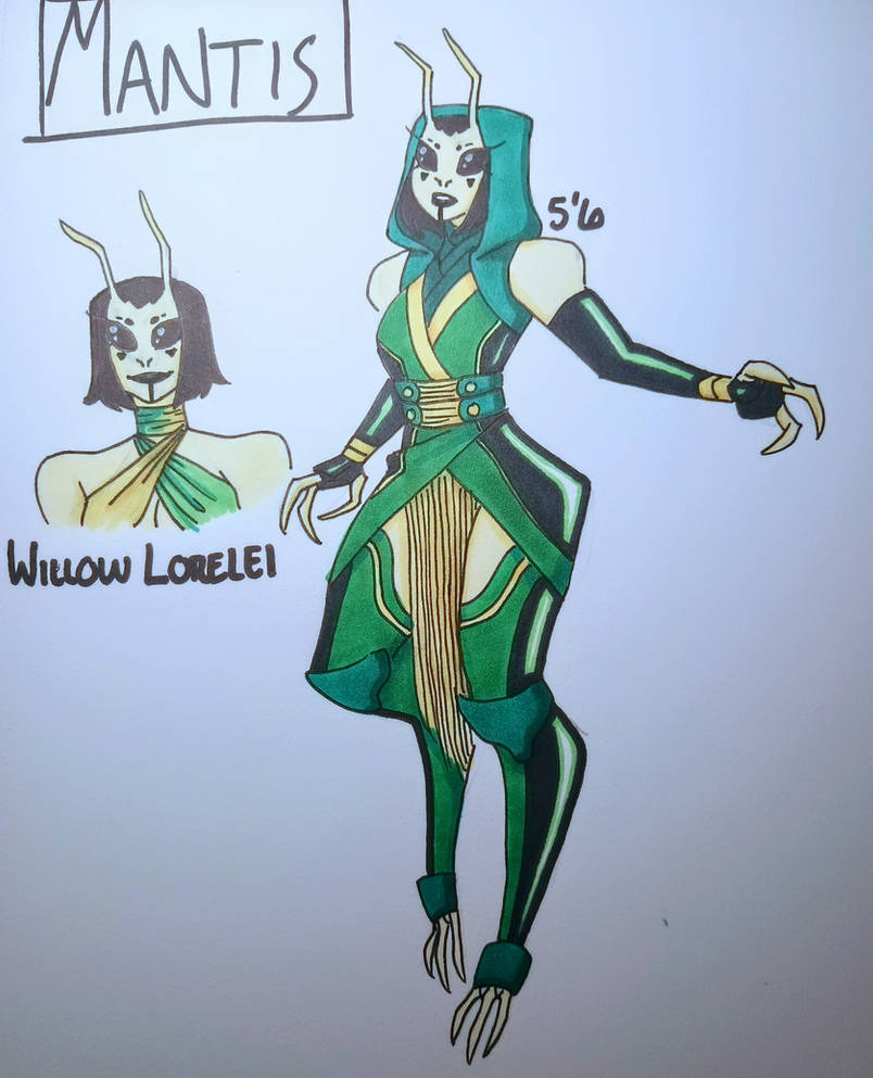 Mantis Version Mantis Redesign by Oni18064 on DeviantArt