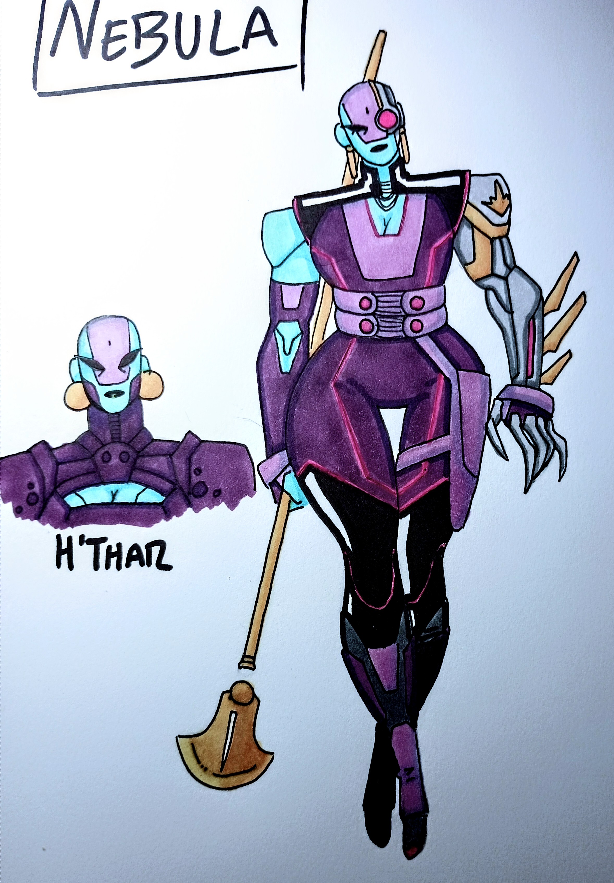 Nebula Redesign by Oni18064 on DeviantArt