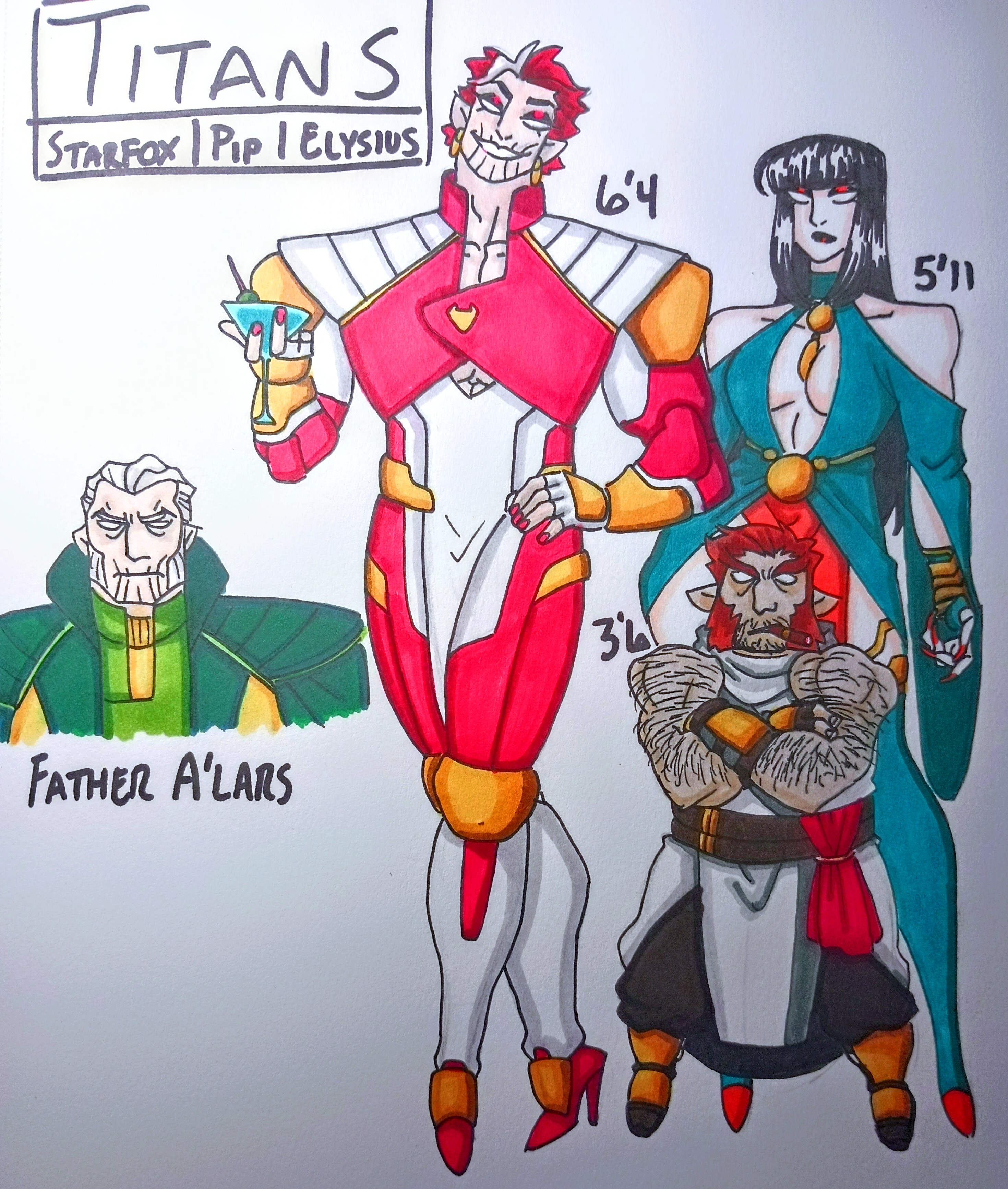 Titans Redesign by Oni18064 on DeviantArt