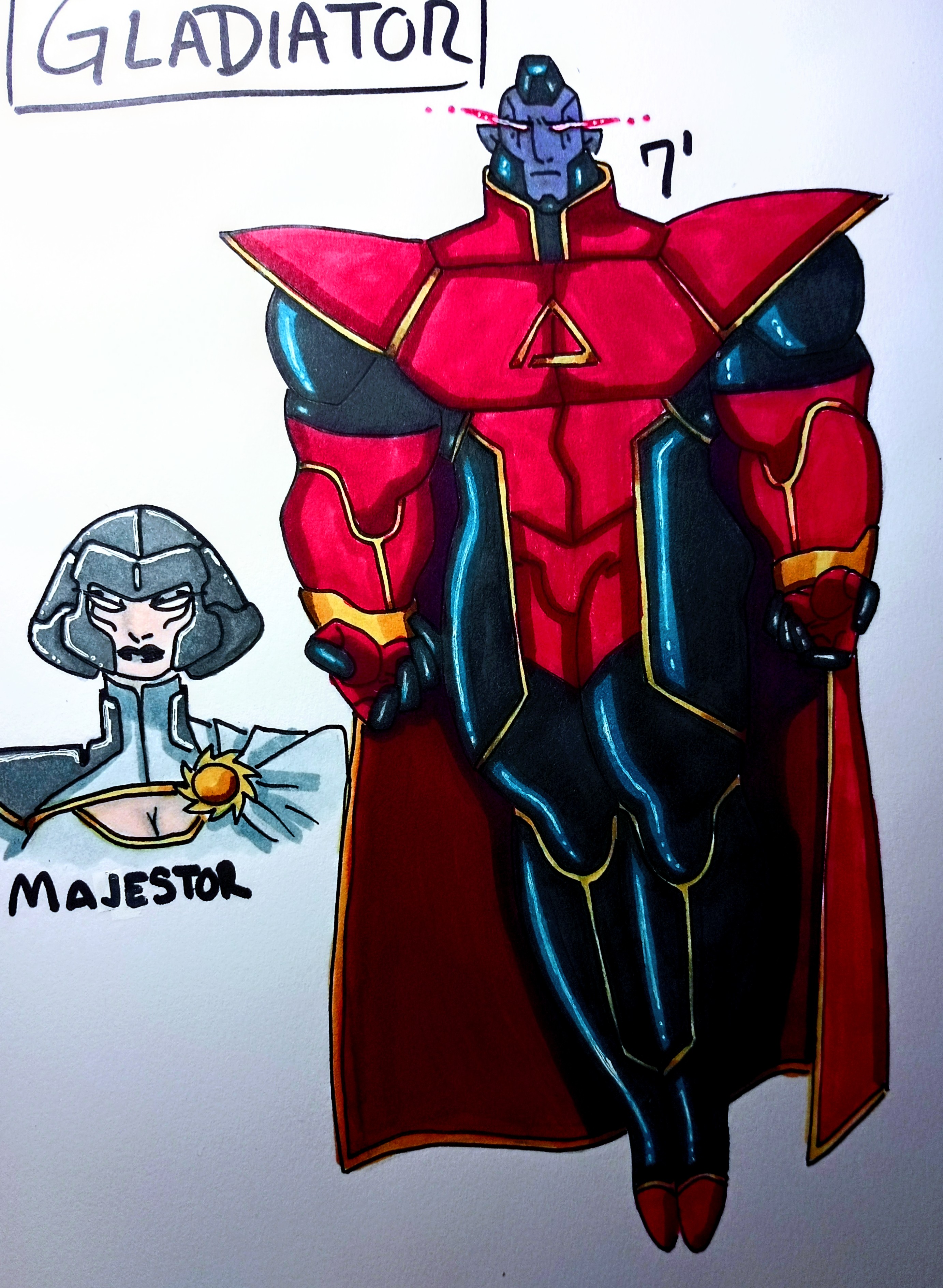 Gladiator Redesign by Oni18064 on DeviantArt